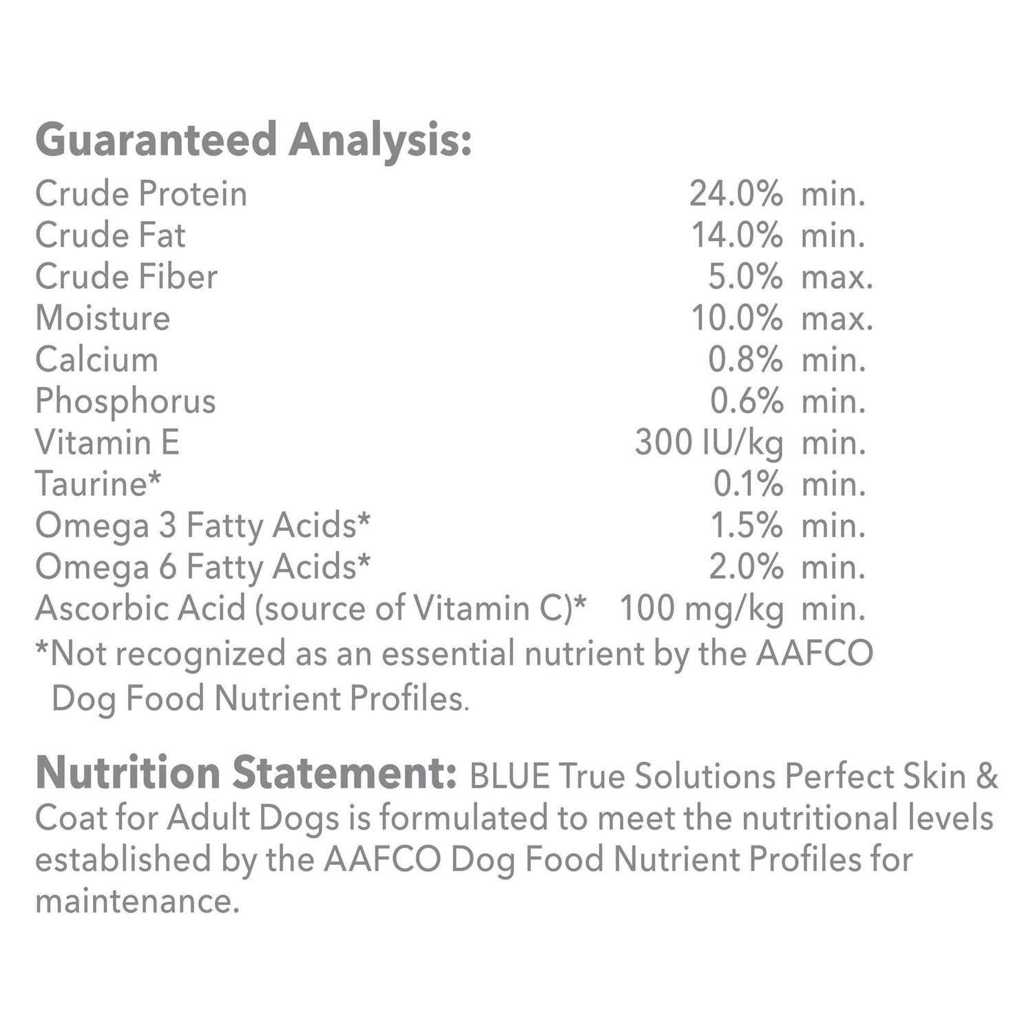 Blue Buffalo True Solutions Perfect Skin & Coat Dog Food