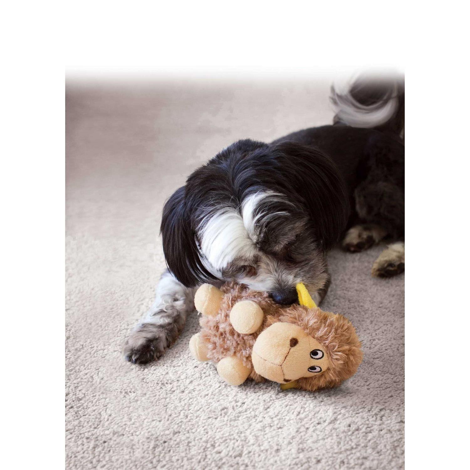 KONG Barnyard Cruncheez Cow Dog Toy