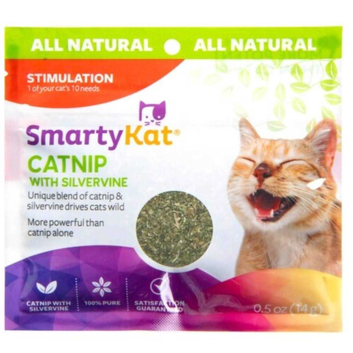 SmartyKat Catnip with Silvervine