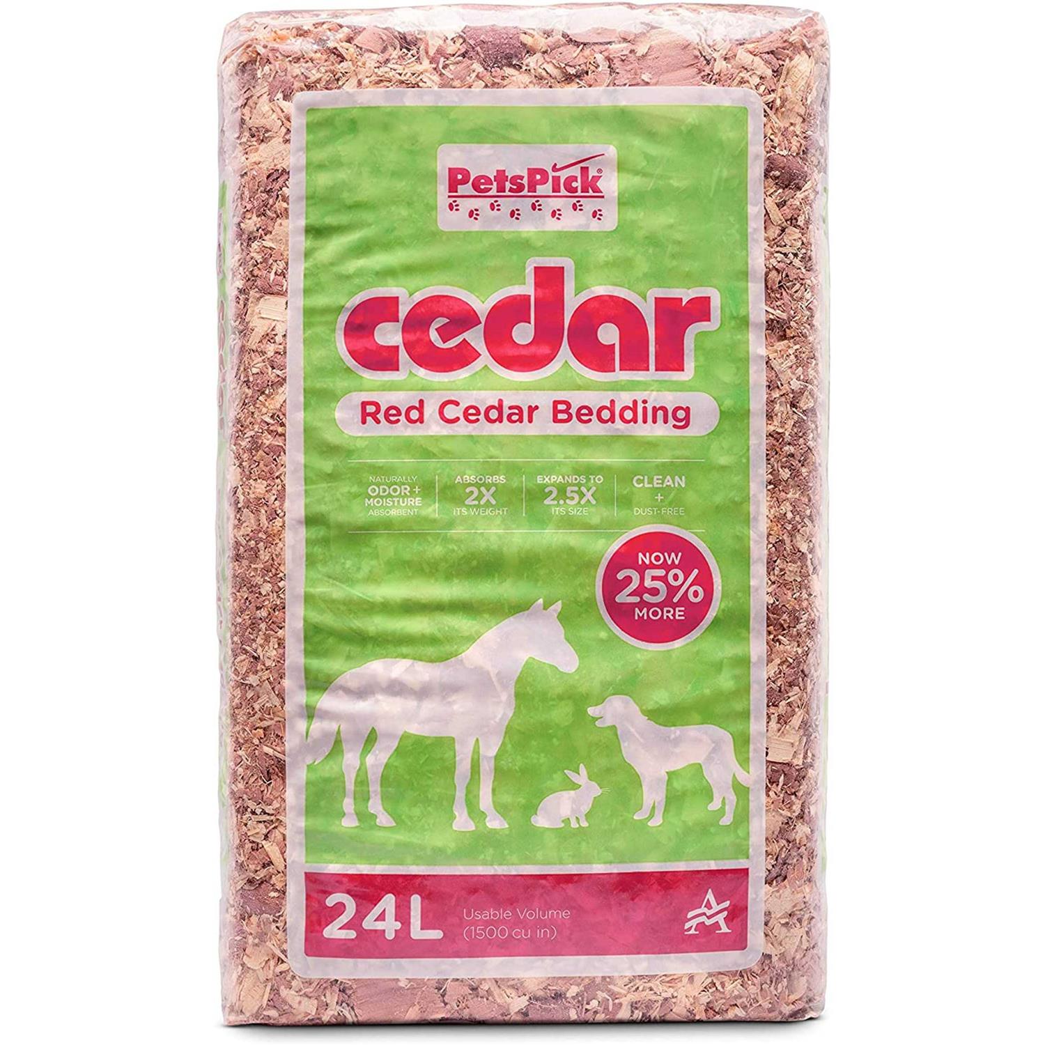 Pets Pick Red Cedar Bedding