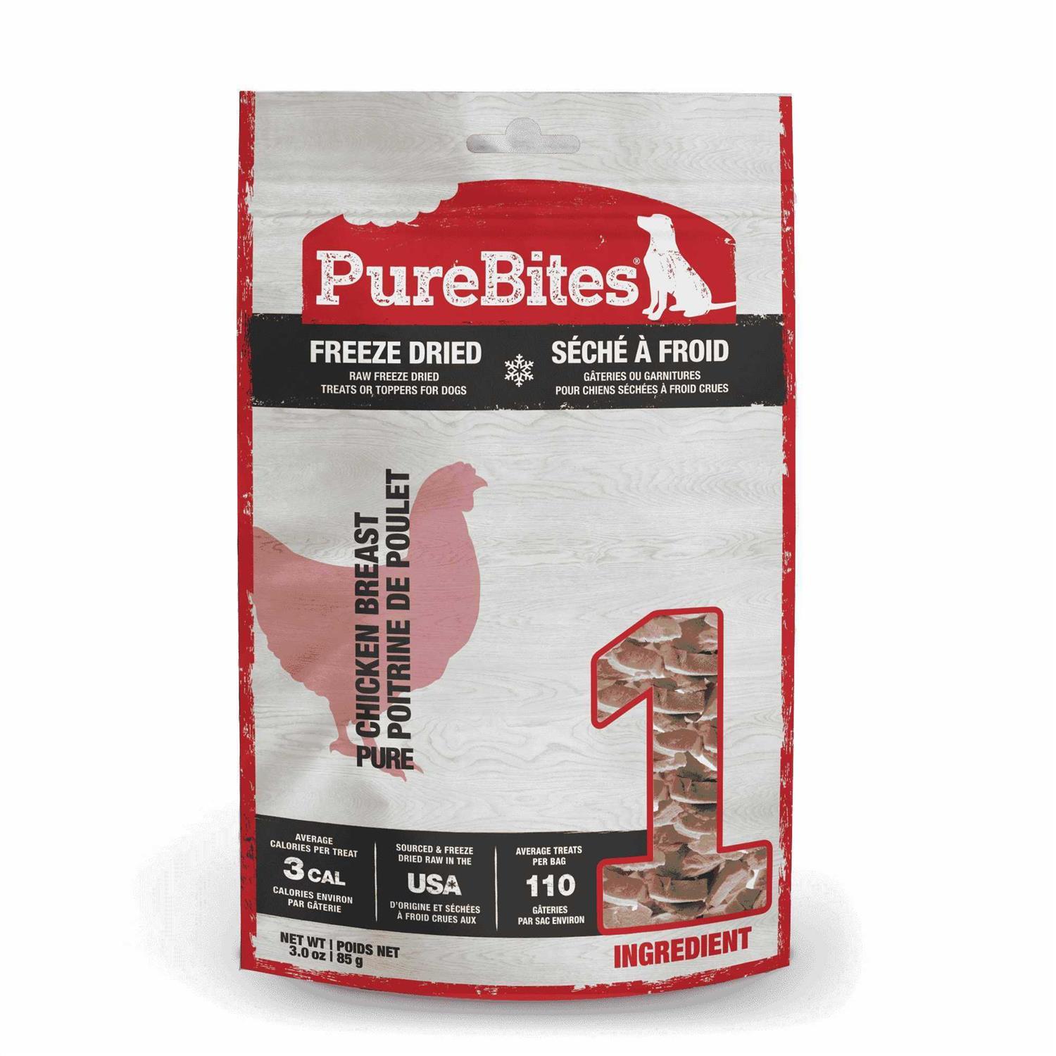 PureBites Chicken Breast Freeze Dried Dog Treats