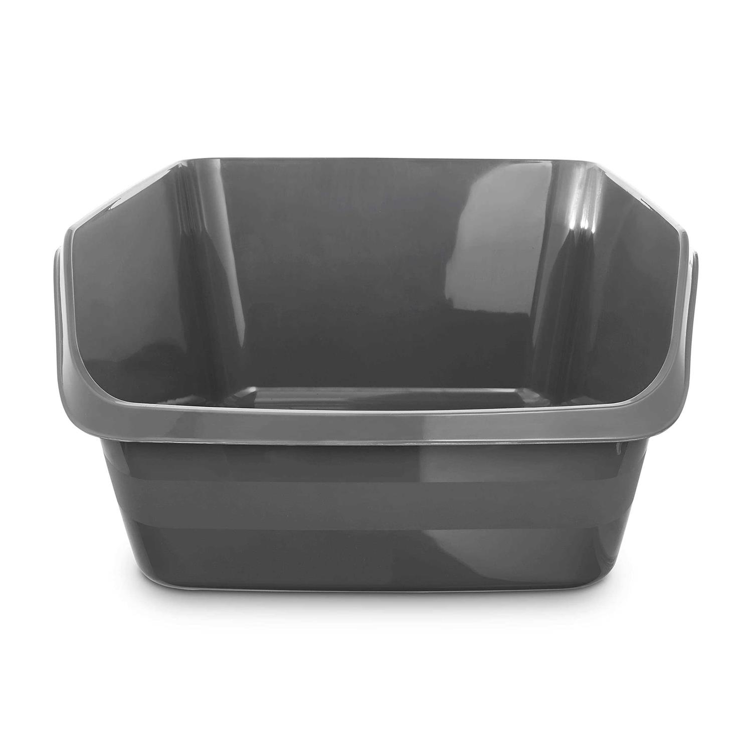 So Phresh Charcoal Shatter Shield High-Back Cat Litter Box