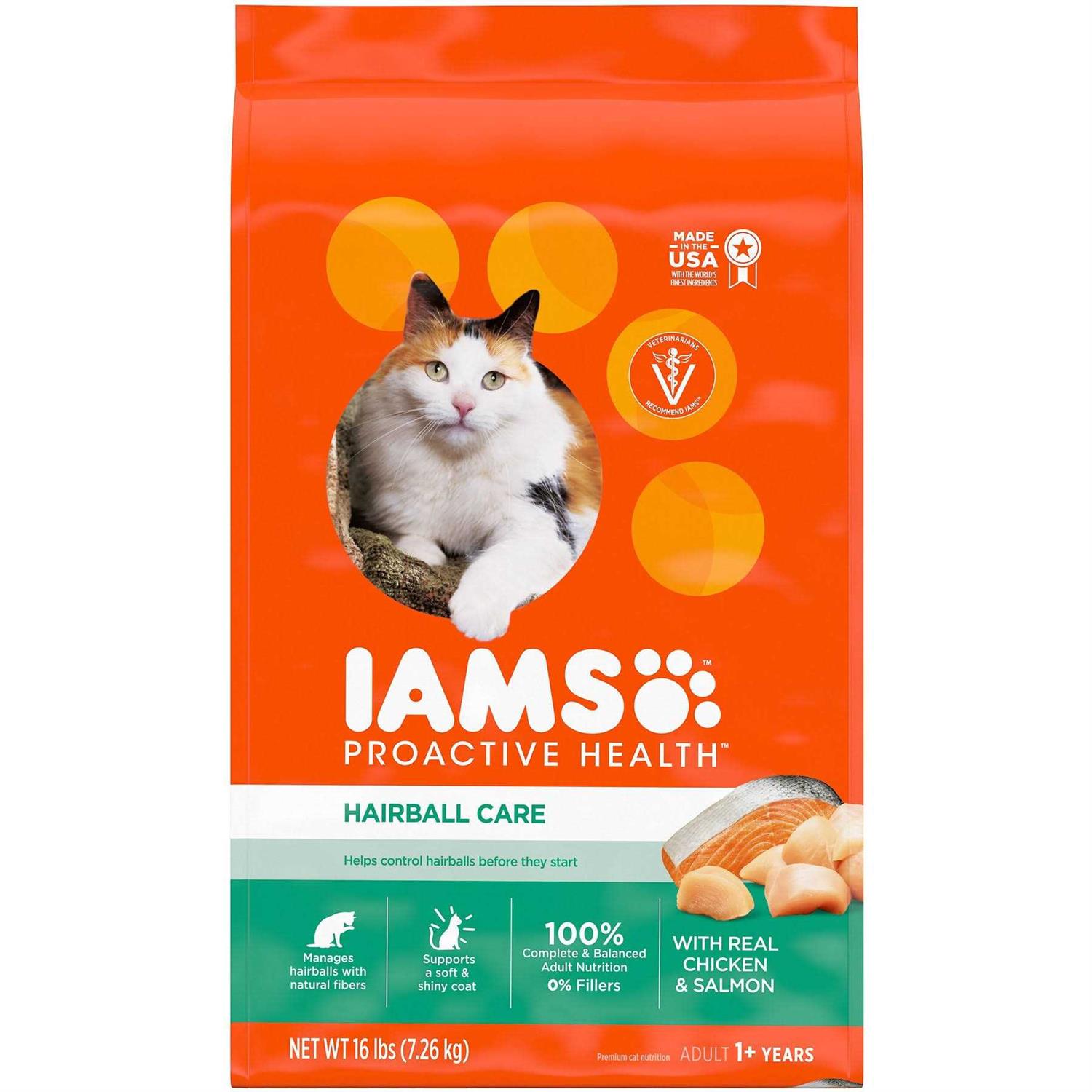 IAMS ProActive Health Hairball Care Adult Cat Dry Food