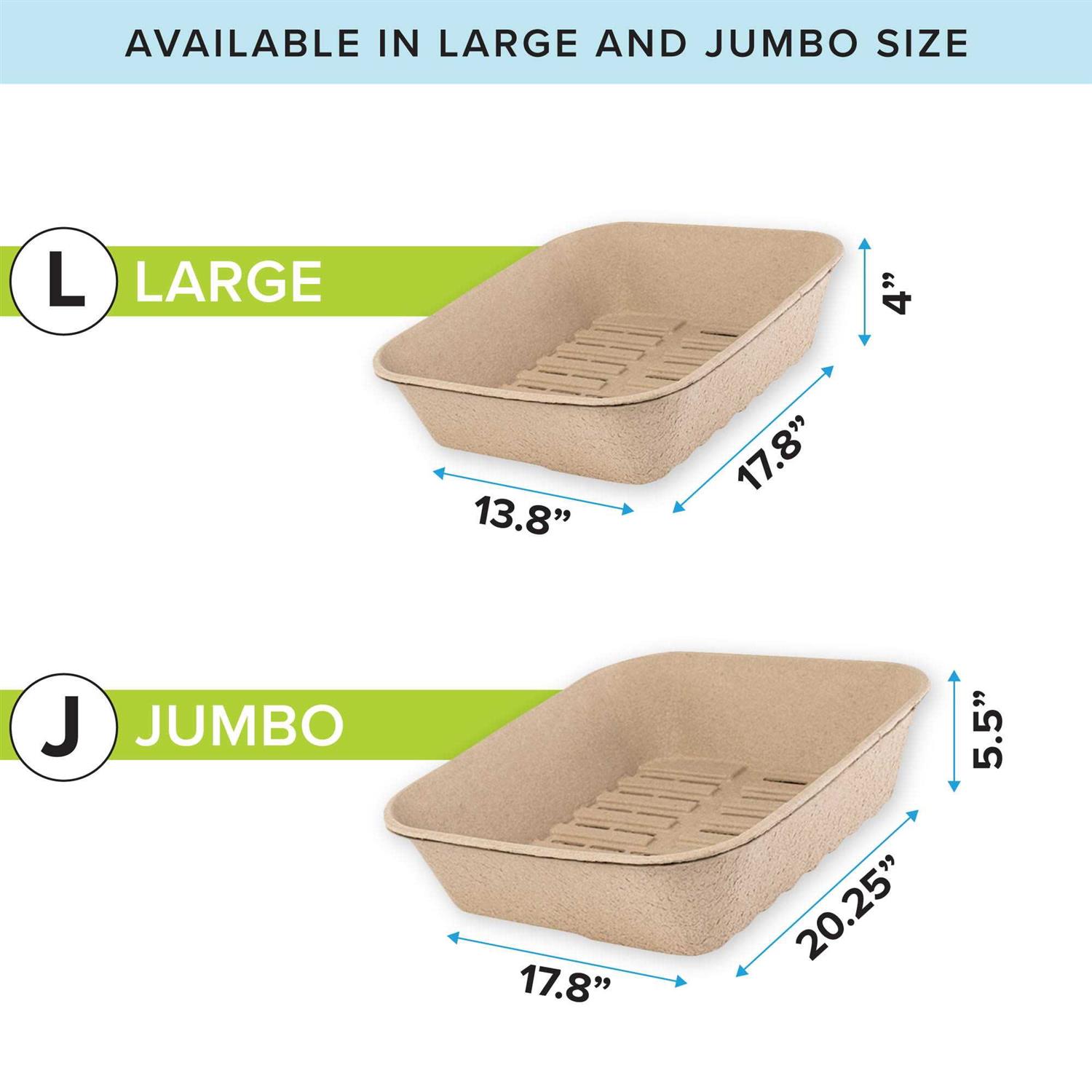 Kitty Sift Eco-Friendly Disposable Litter Box