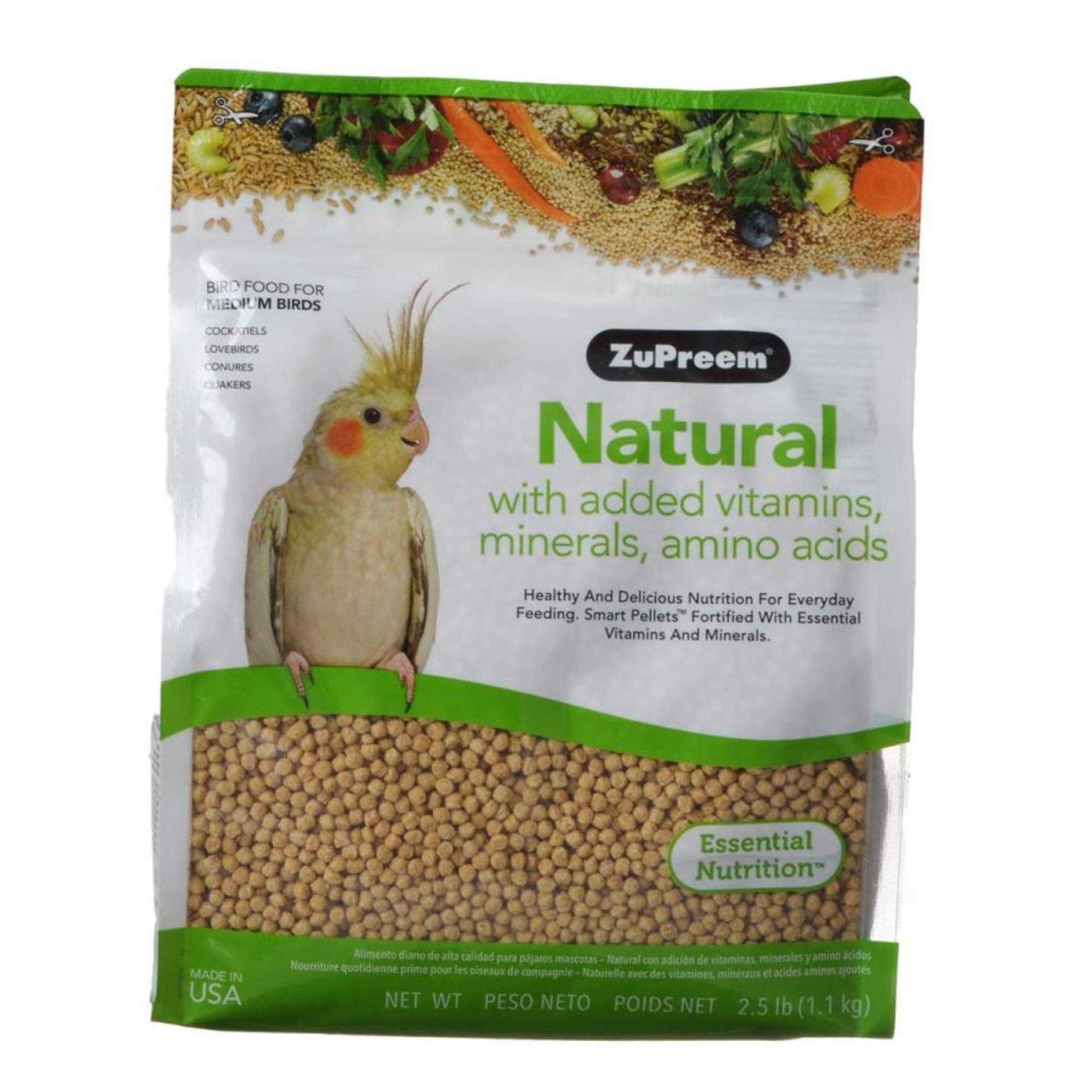 Zupreem Natural Bird Food