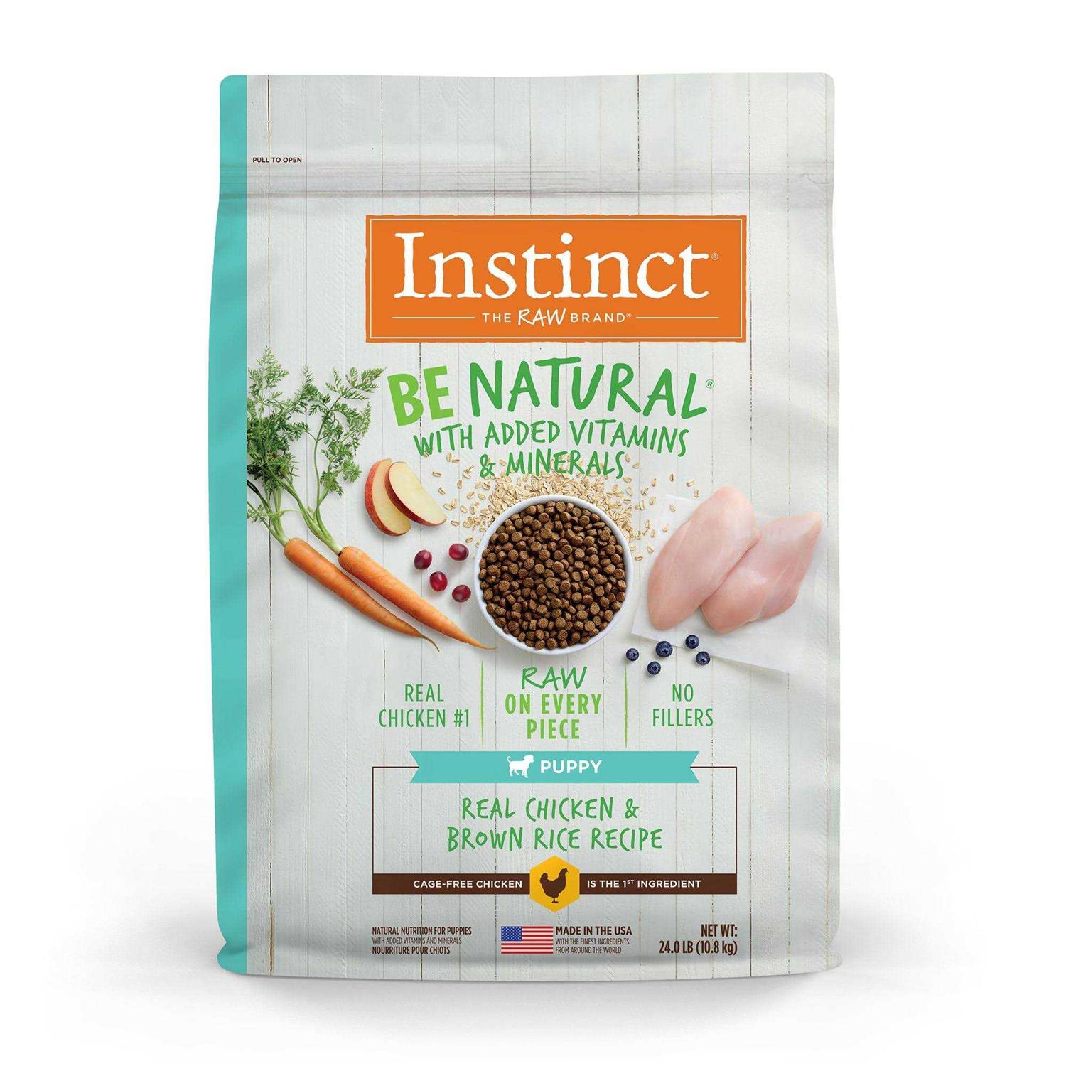 Instinct Be Natural Chicken & Brown Rice Recipe Dry Dog Food