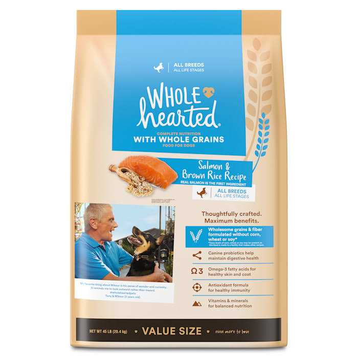 WholeHearted Whole Grains Salmon Recipe Dry Dog Food