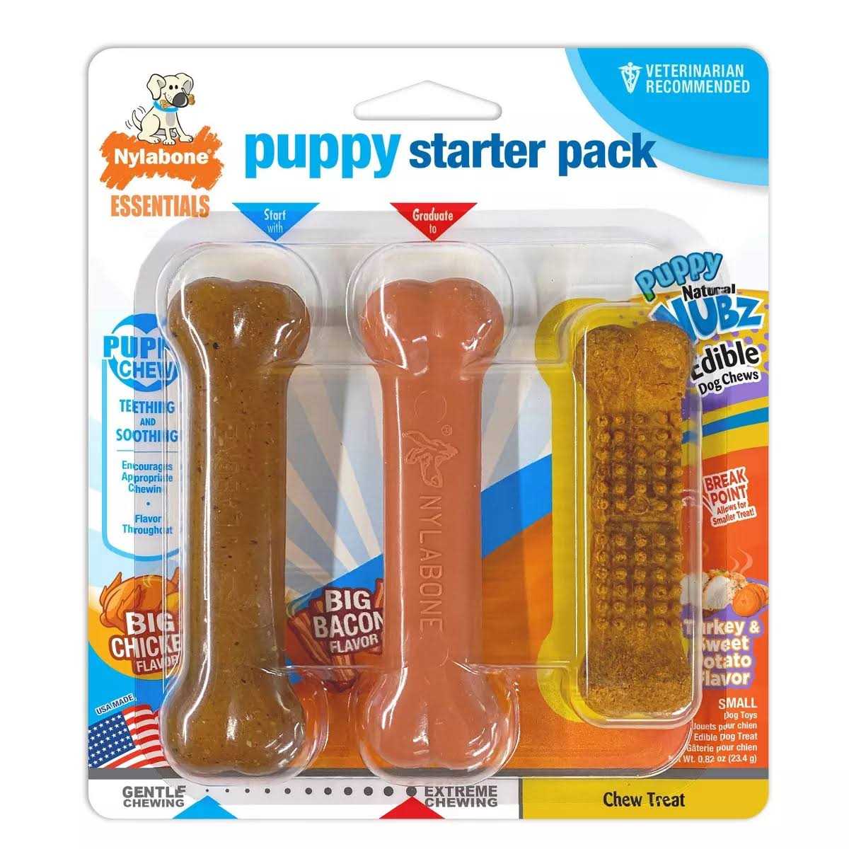 Nylabone Puppy Starter Kit