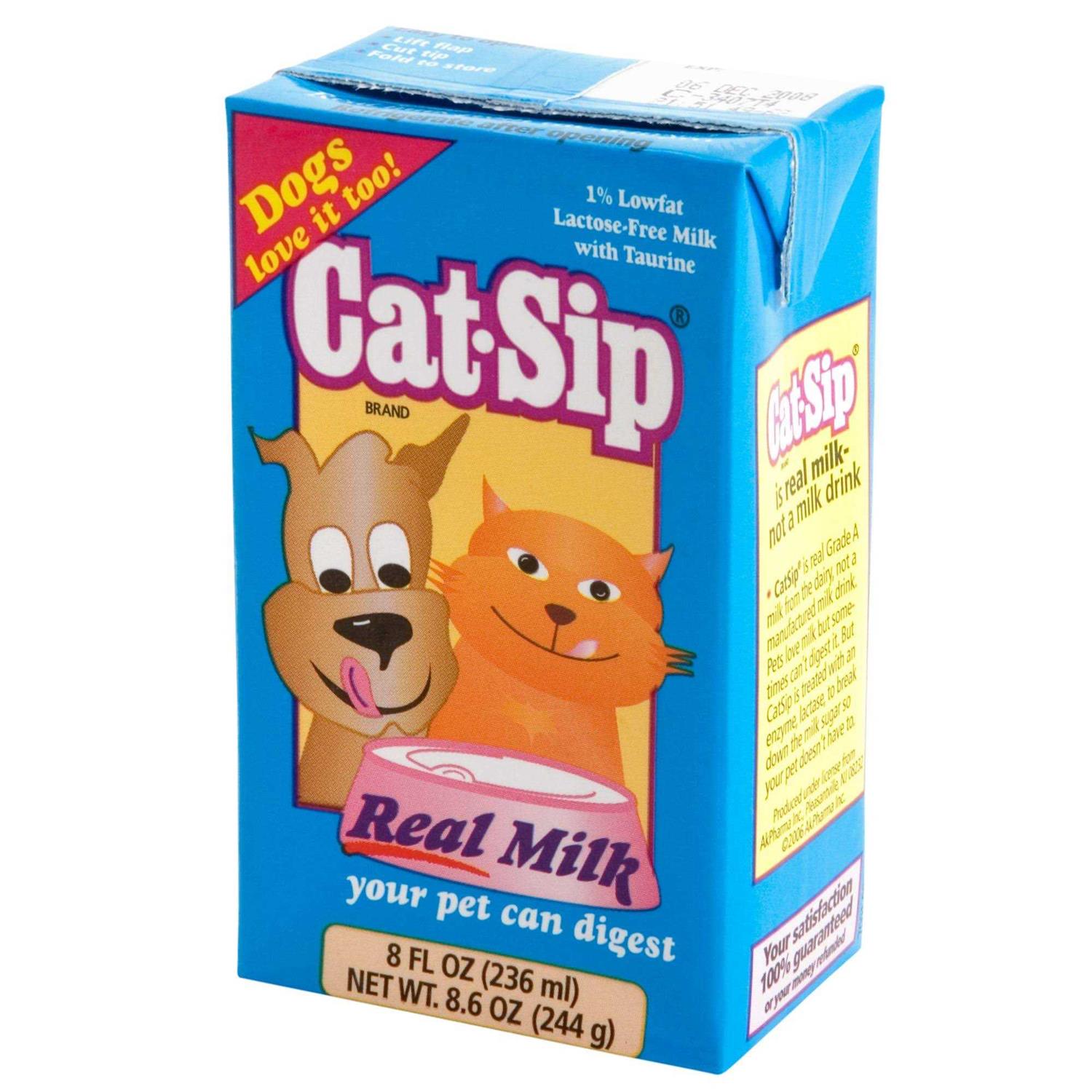 Cat-Sip Milk Treat for Cats & Kittens