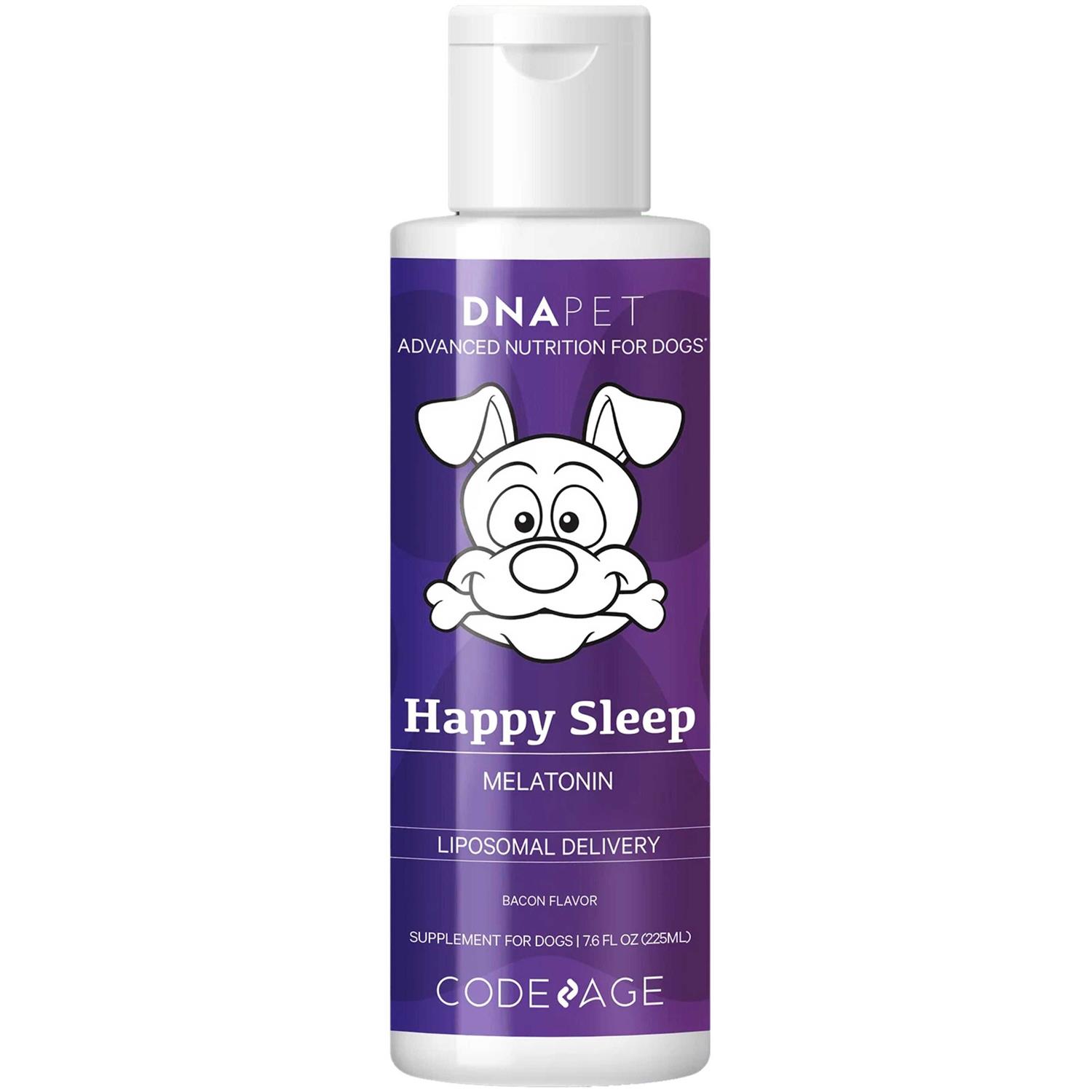 DNA Pet Happy Sleep Liquid Melatonin Dog Supplement