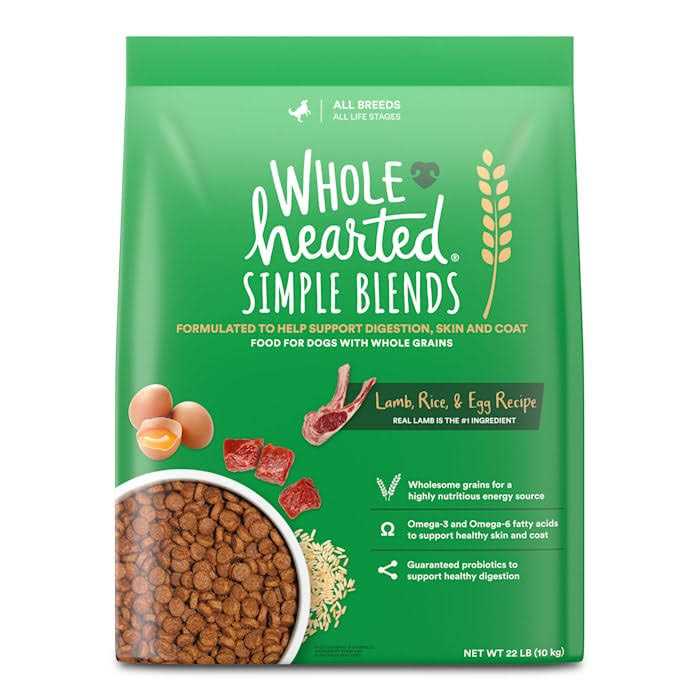 WholeHearted Simple Blends Lamb Rice & Egg Recipe Dry Food