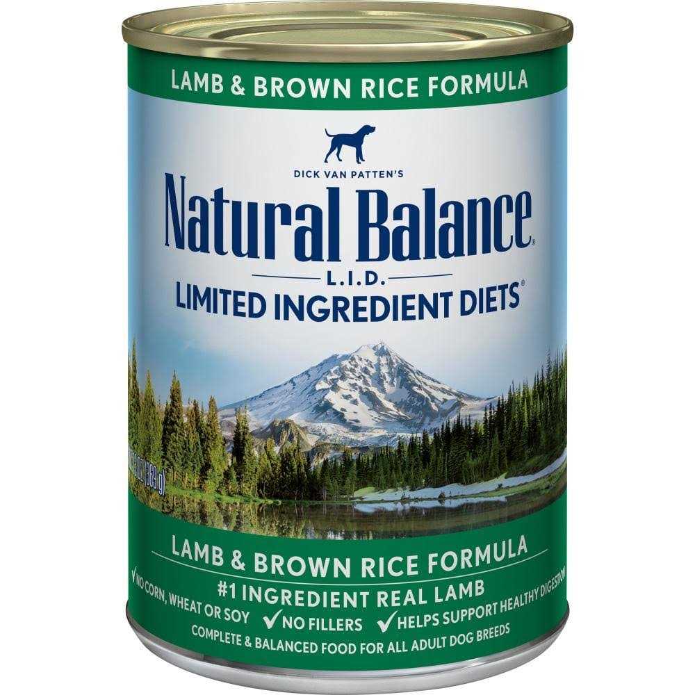 Natural Balance L.I.D. Lamb & Brown Rice Formula Dog Food