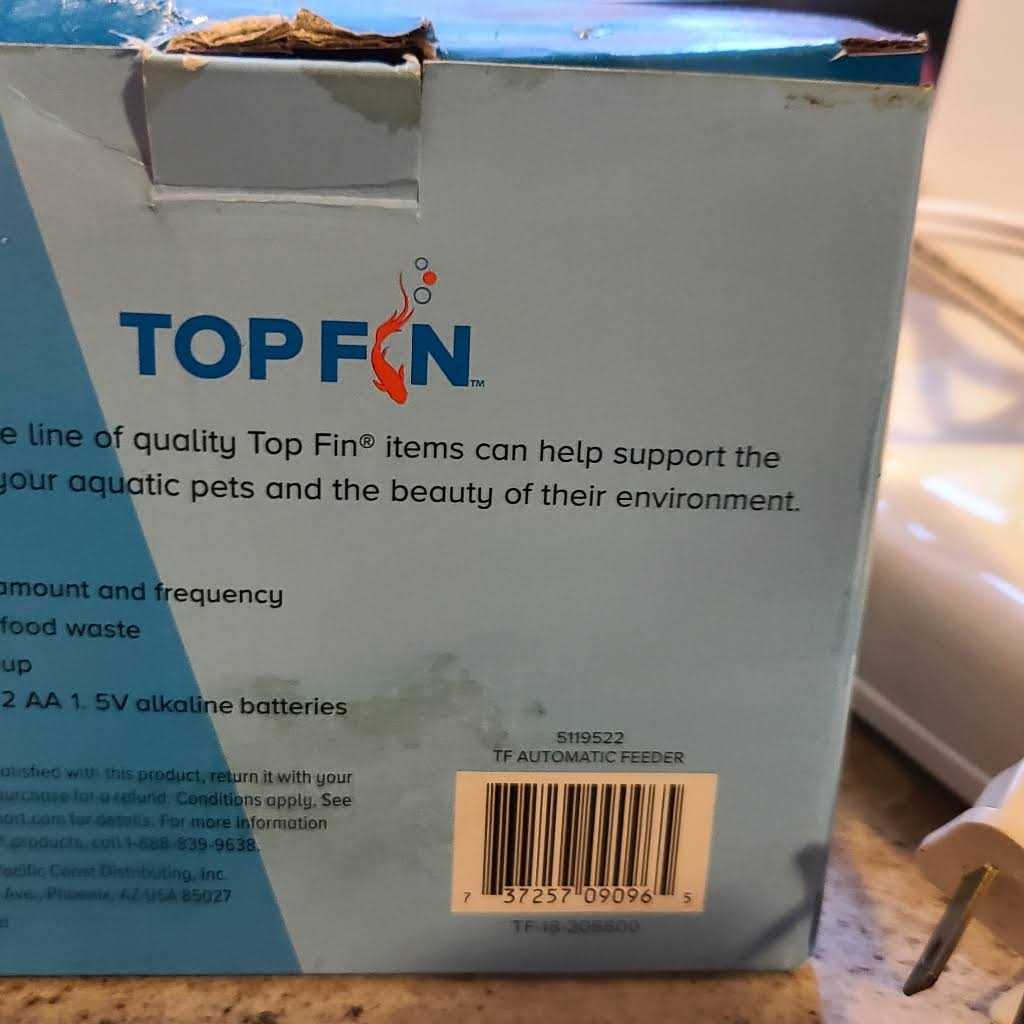 Top Fin Automatic Fish Feeder