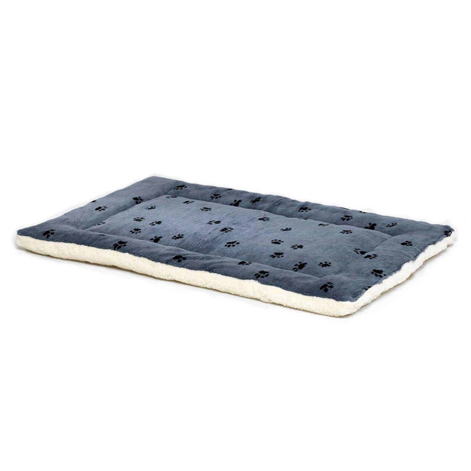 Midwest Reversible Paw-Print Pet Bed