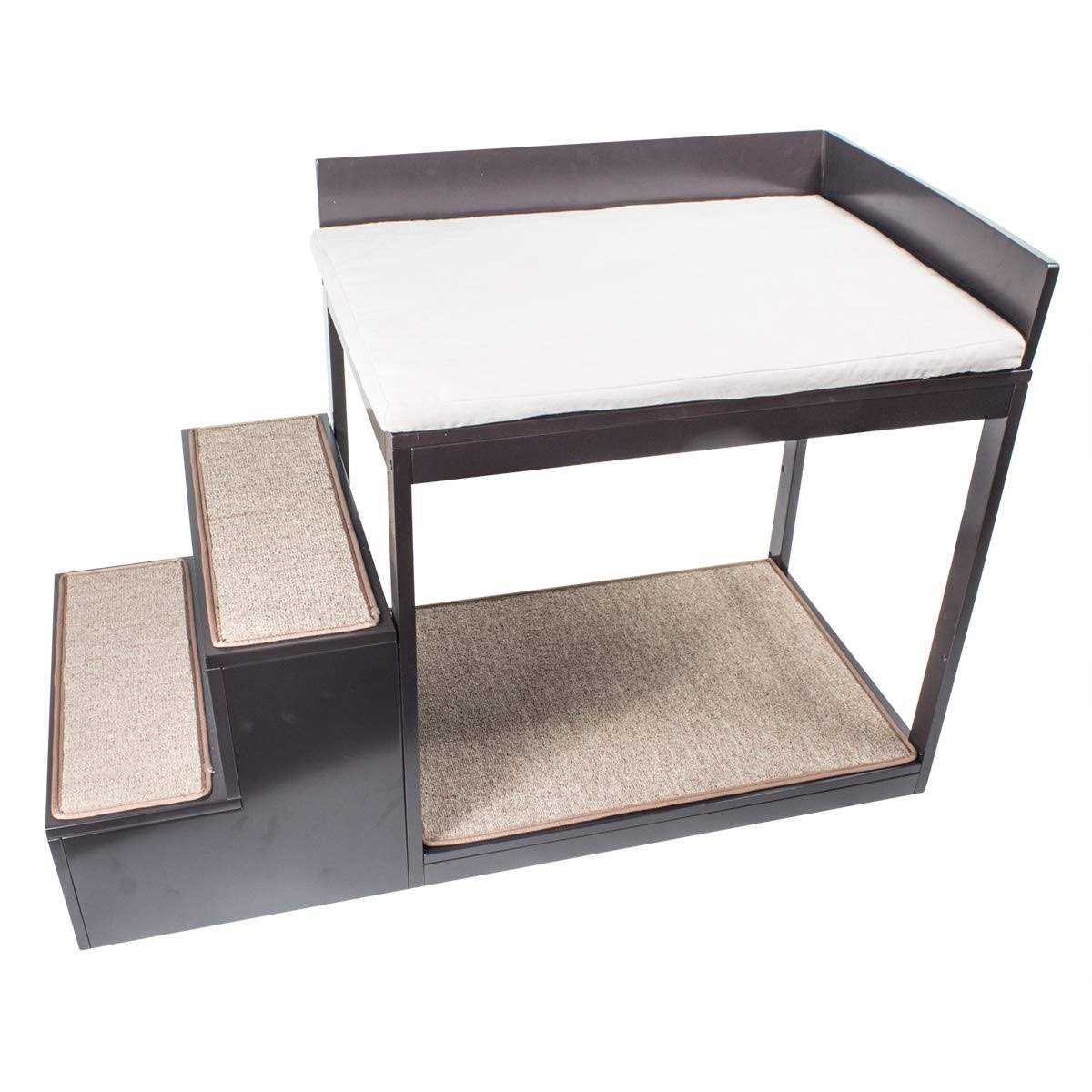 Penn-Plax DOGF60 Buddy Bunk Multi-Level Bed & Step System for Dogs Cats