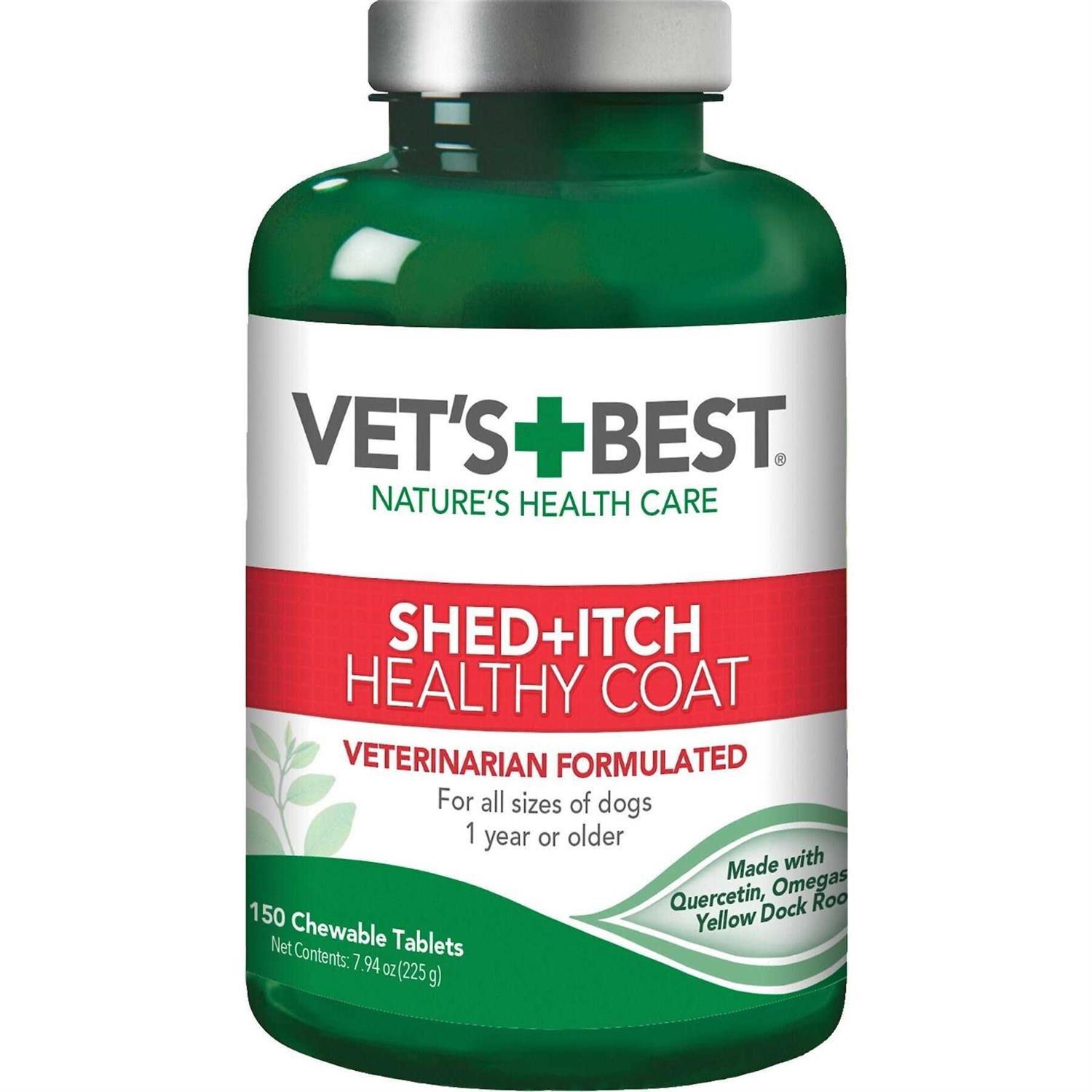 Vet’s Best Healthy Coat Shed and Itch Relief Dog Supplements
