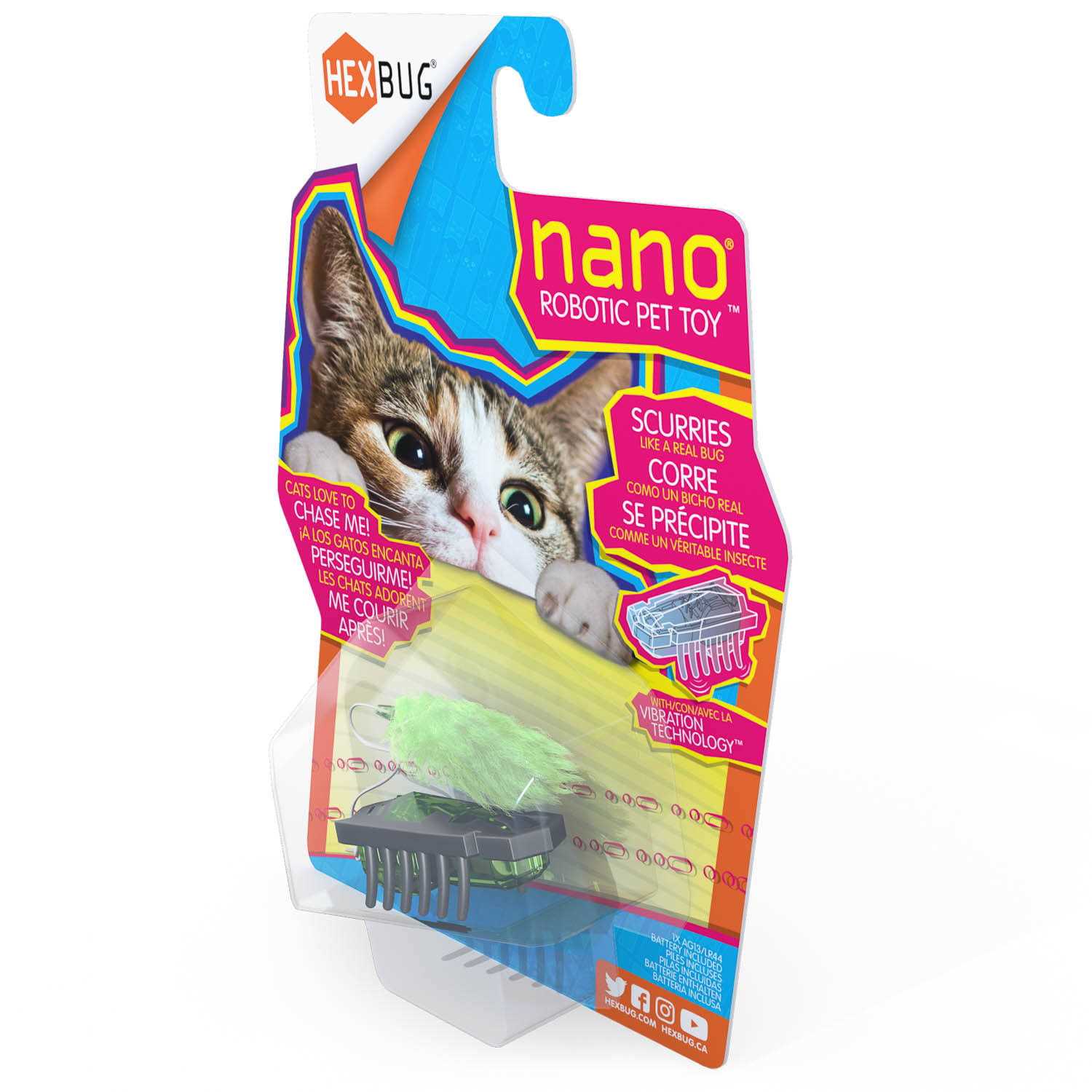Hexbug Nano Robotic Cat Toy