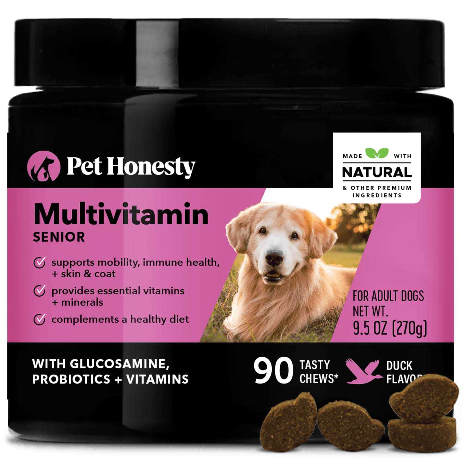 Pet Honesty Dog 10 in 1 Multivitamin Glucosamine Soft Chews