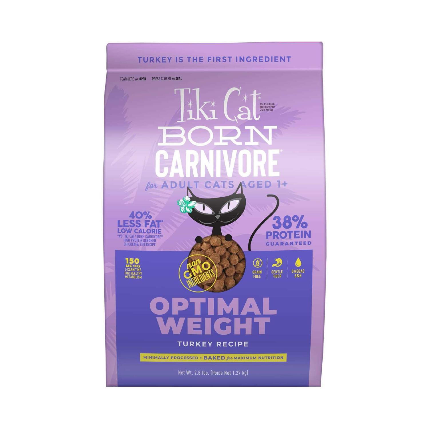 Tiki Cat Born Carnivore Turkey Light Dry Food