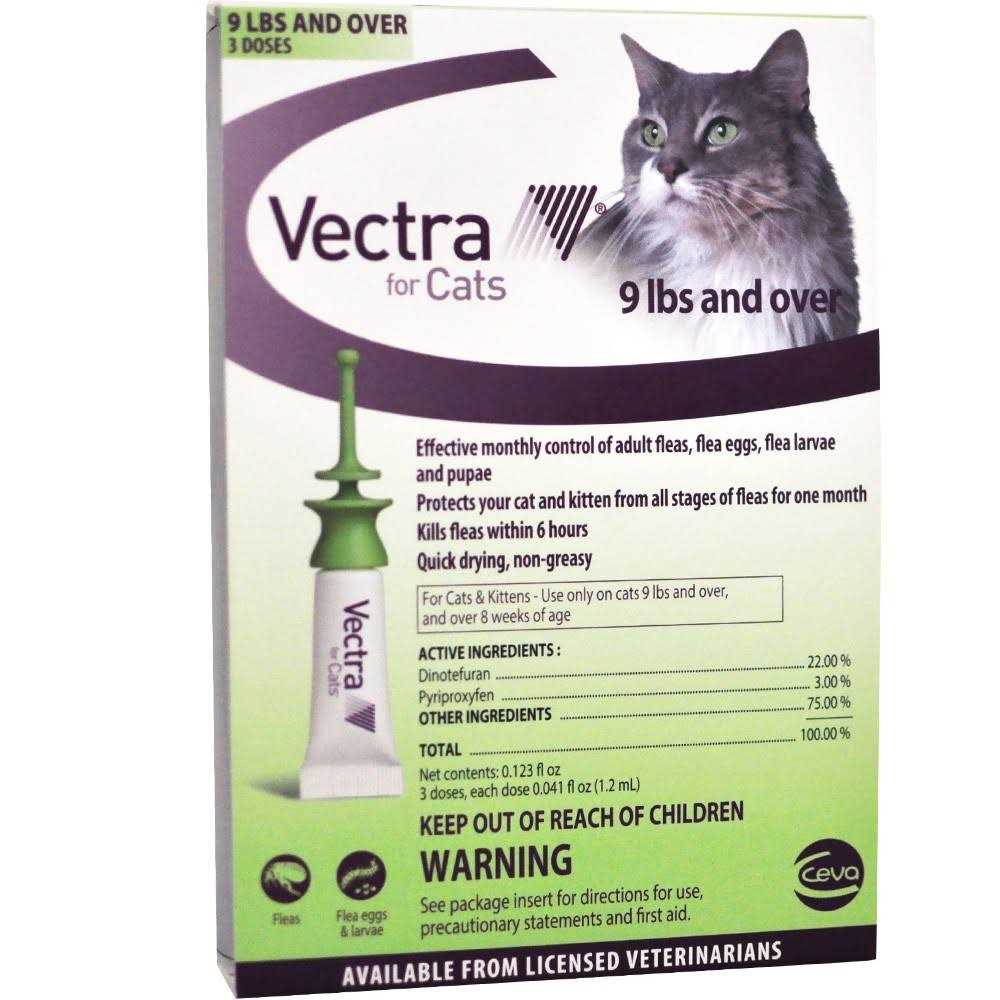 Vectra for Cats over 9 lbs 3 Pk