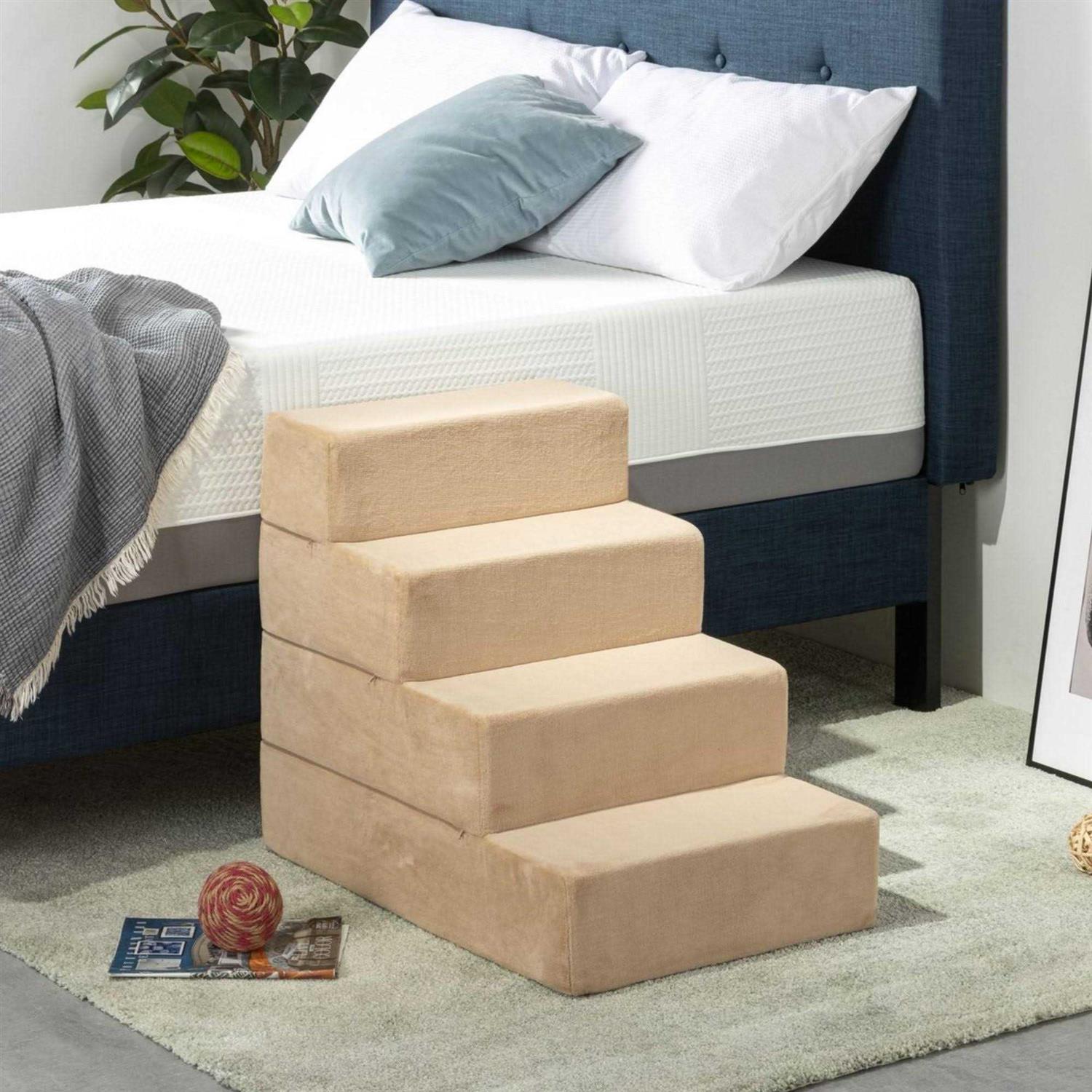 Zinus Foam 13”-24” Comfort Pet Stairs