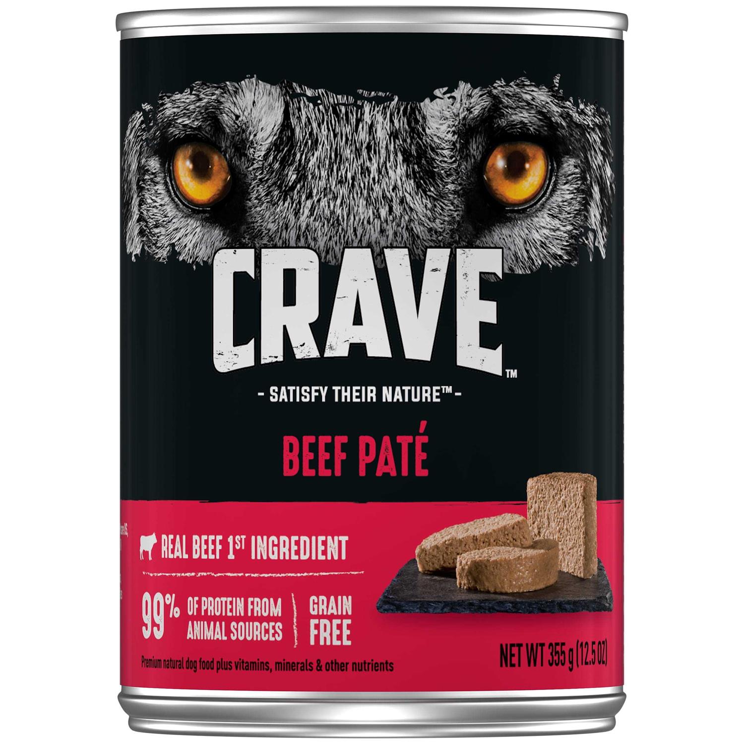 Crave Grain Free Dog Food Pate