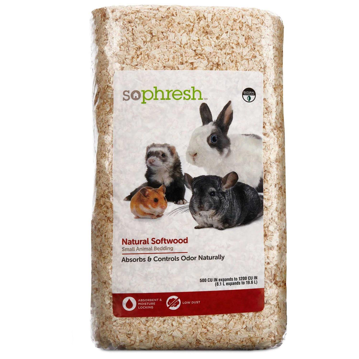 So Phresh Natural Softwood Small Animal Bedding
