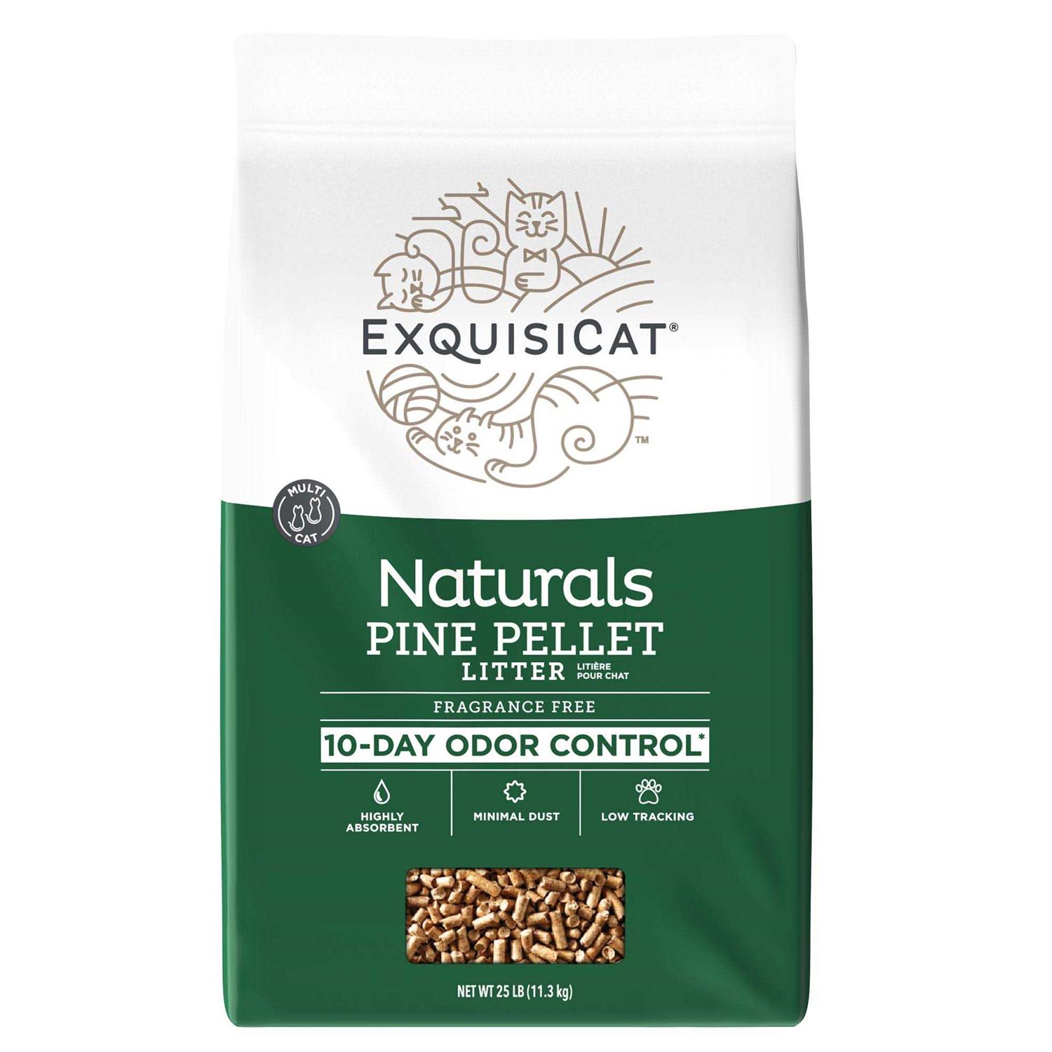 ExquisiCat Naturals Pine Cat Litter