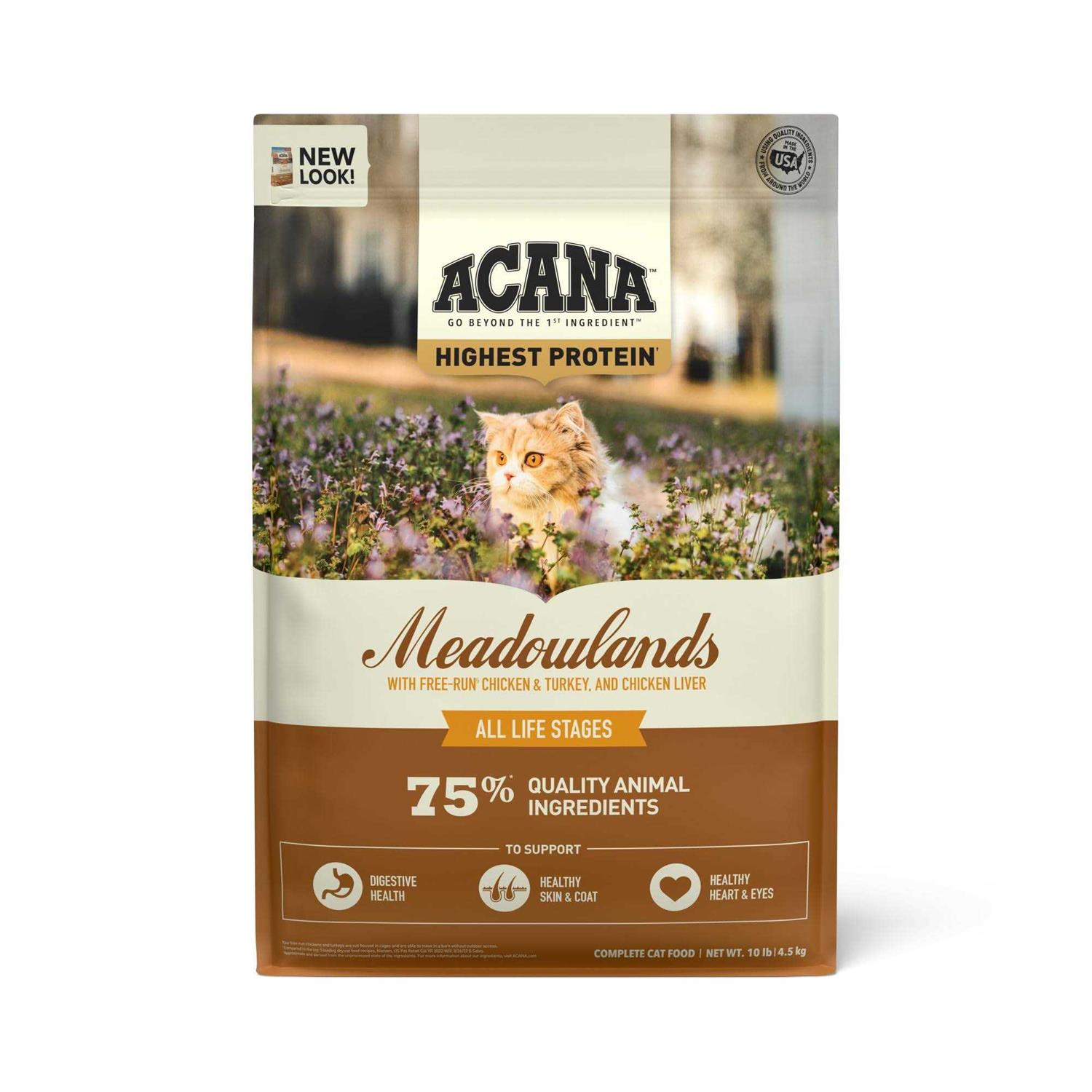 Acana Meadowlands Dry Cat Food