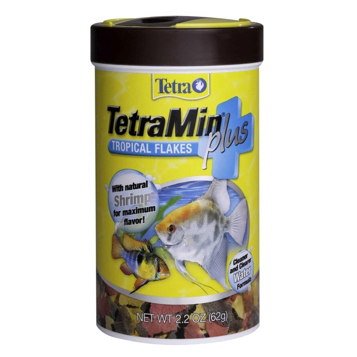 Tetra TetraMin Plus Tropical Fish Food Flakes