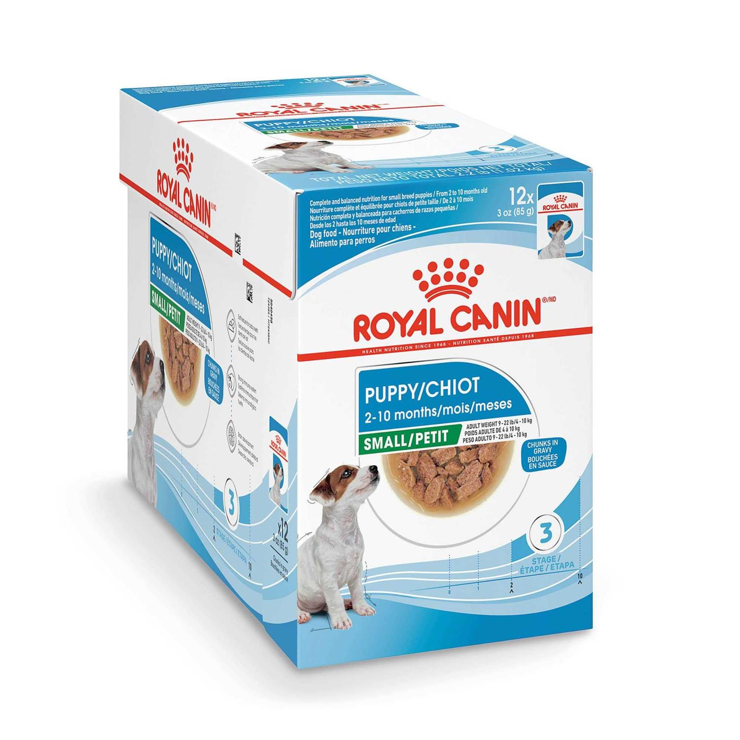 Royal Canin Size Health Nutrition Small Puppy Chunks in Gravy Wet Dog Food