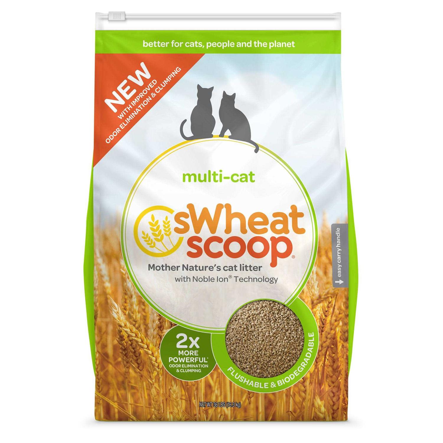 sWheat Scoop Cat Litter