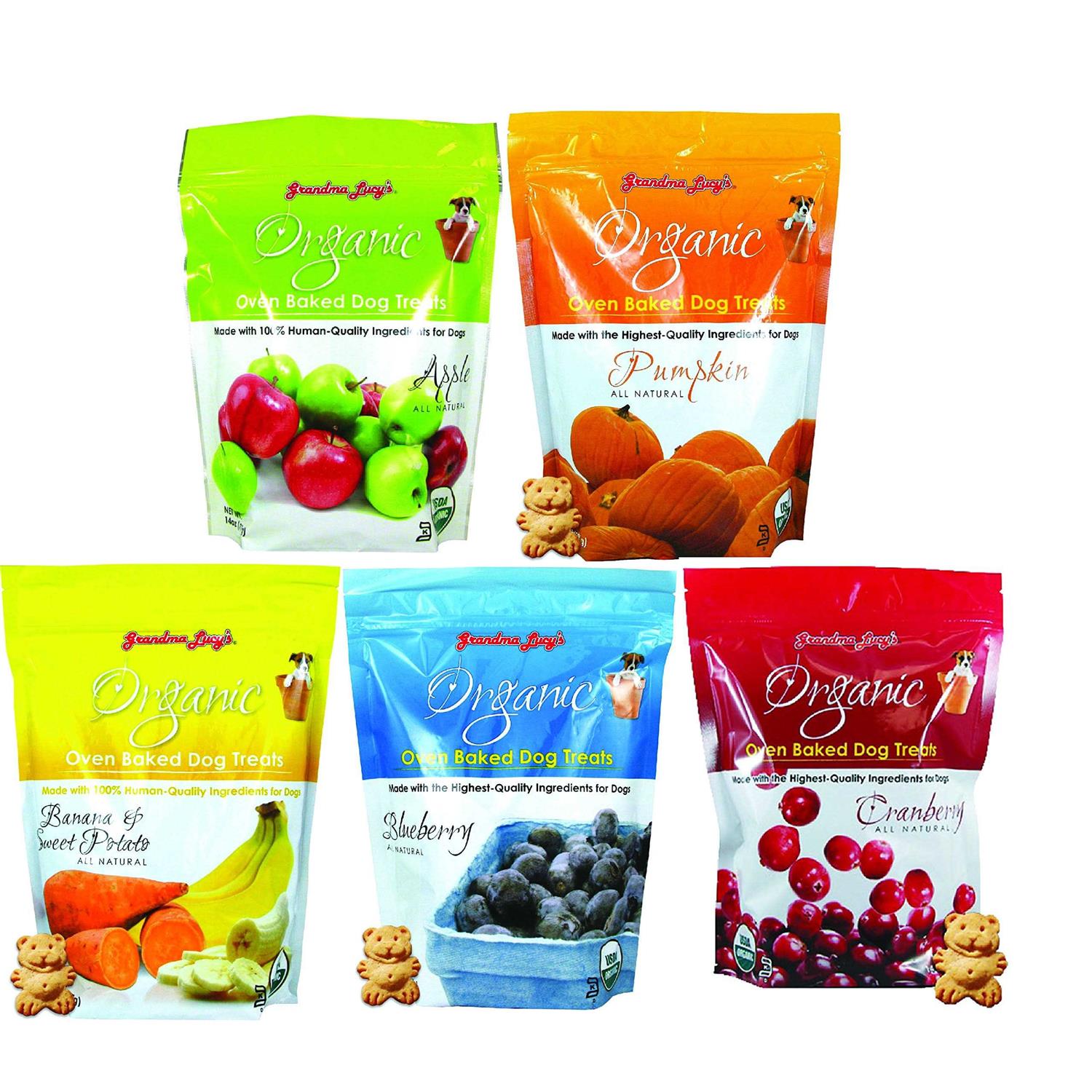 Grandma Lucy’s Organic Baked Dog Treats