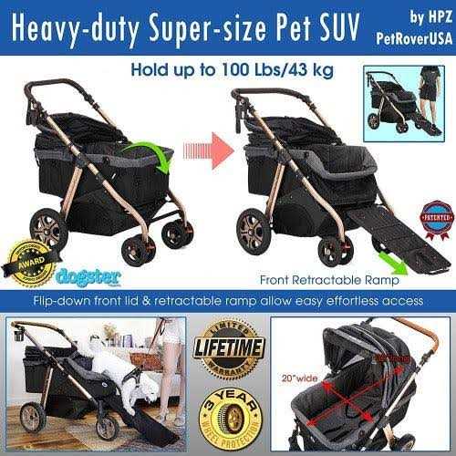 HPZ Pet Rover Titan HD SUV Stroller