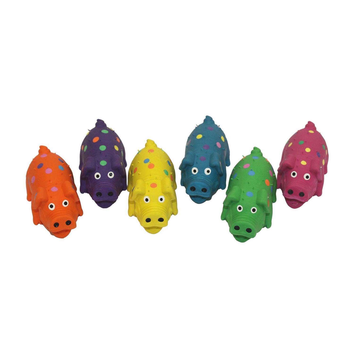 Multipet Globlet Latex Pig Dog Toy