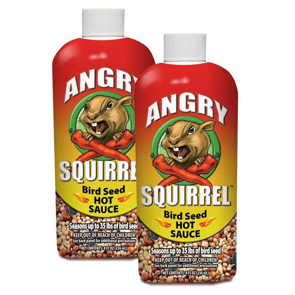 Harris Angry Squirrel Bird Seed Hot Sauce 8 oz
