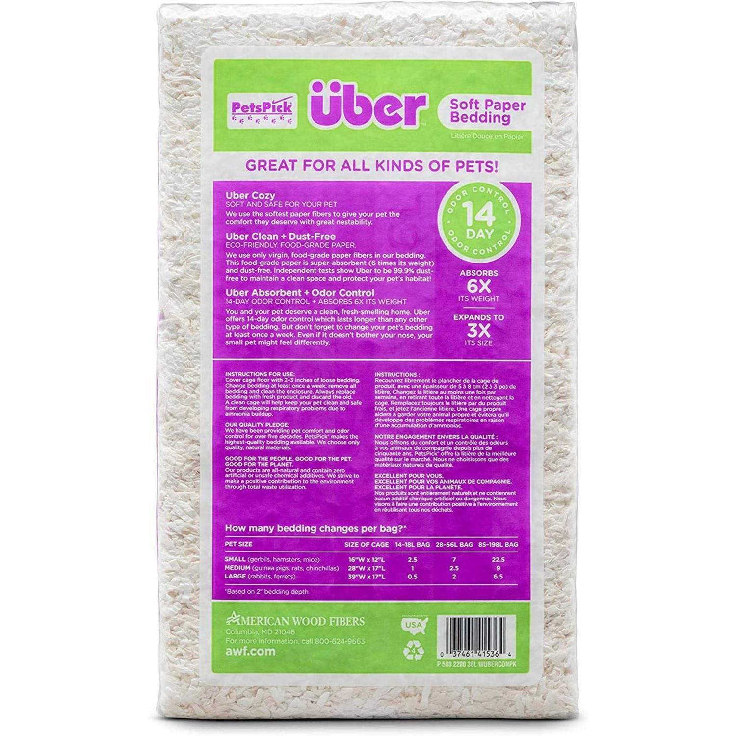 Pets Pick Uber Soft Paper Pet Bedding