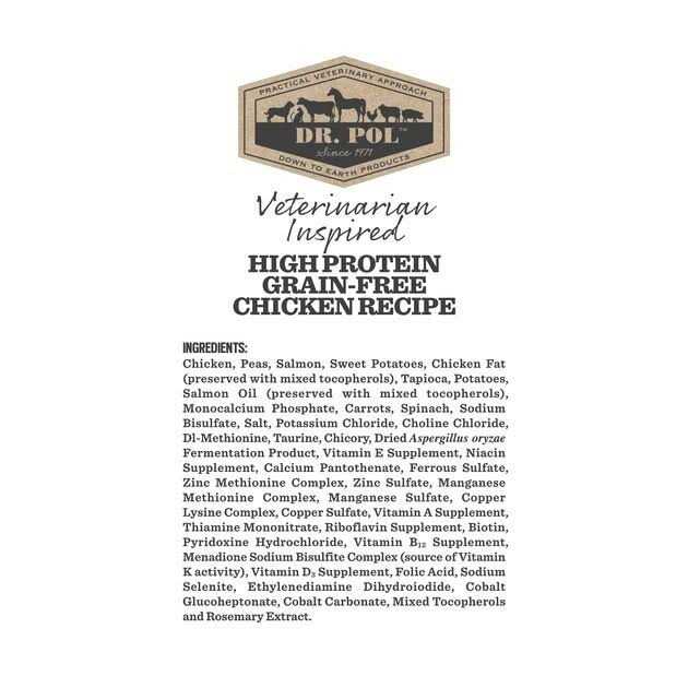 Dr. Pol Grain-Free High Energy Chicken Recipe Cat Food