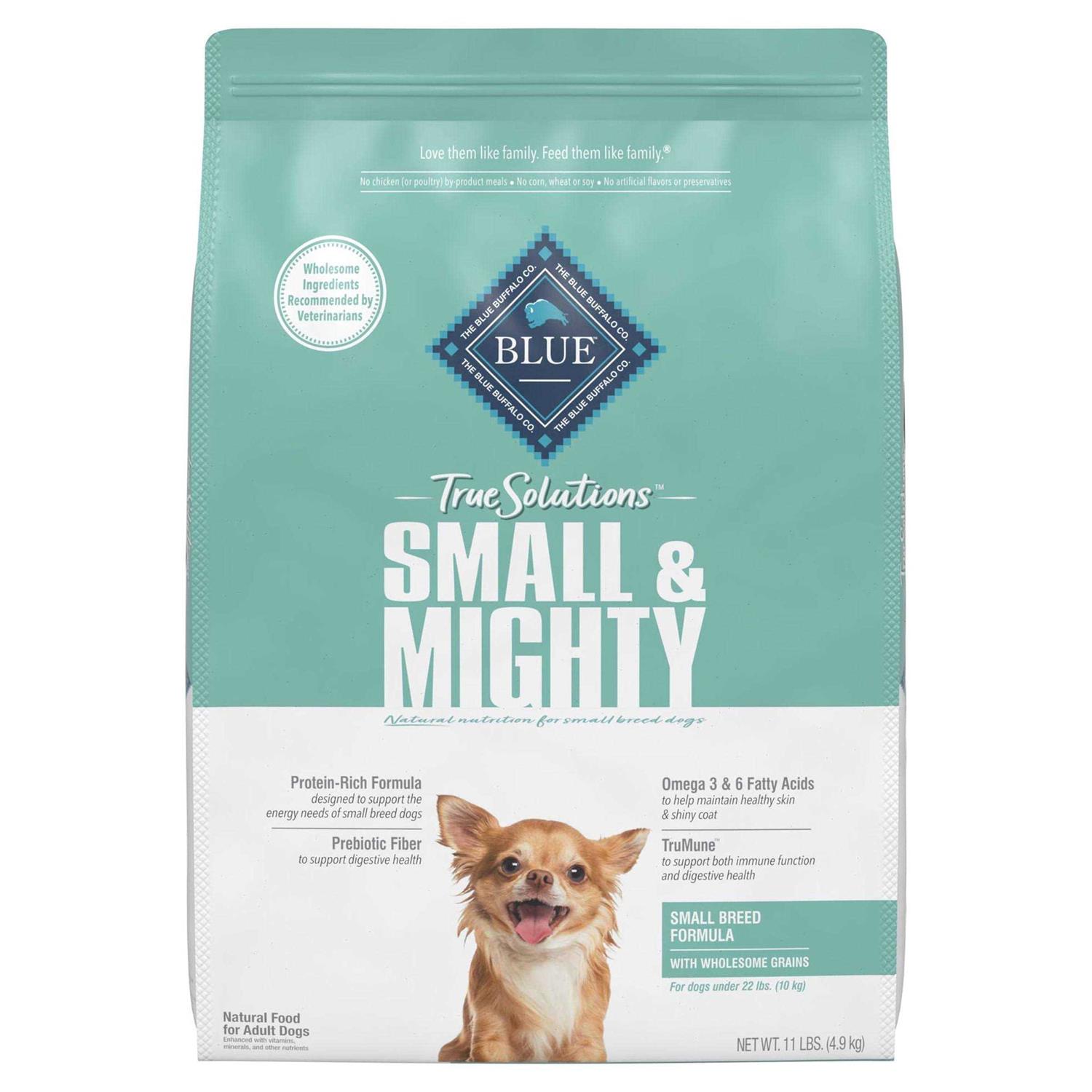 Blue Buffalo True Solutions Small & Mighty Natural Small Breed Adult Dry Dog Food