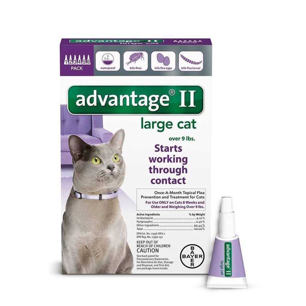 Advantage II for Large Cats Over 9 lbs