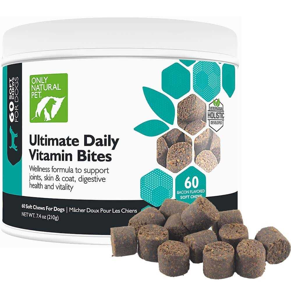 Only Natural Pet Ultimate Daily Vitamin Bites Dog 60 Chews