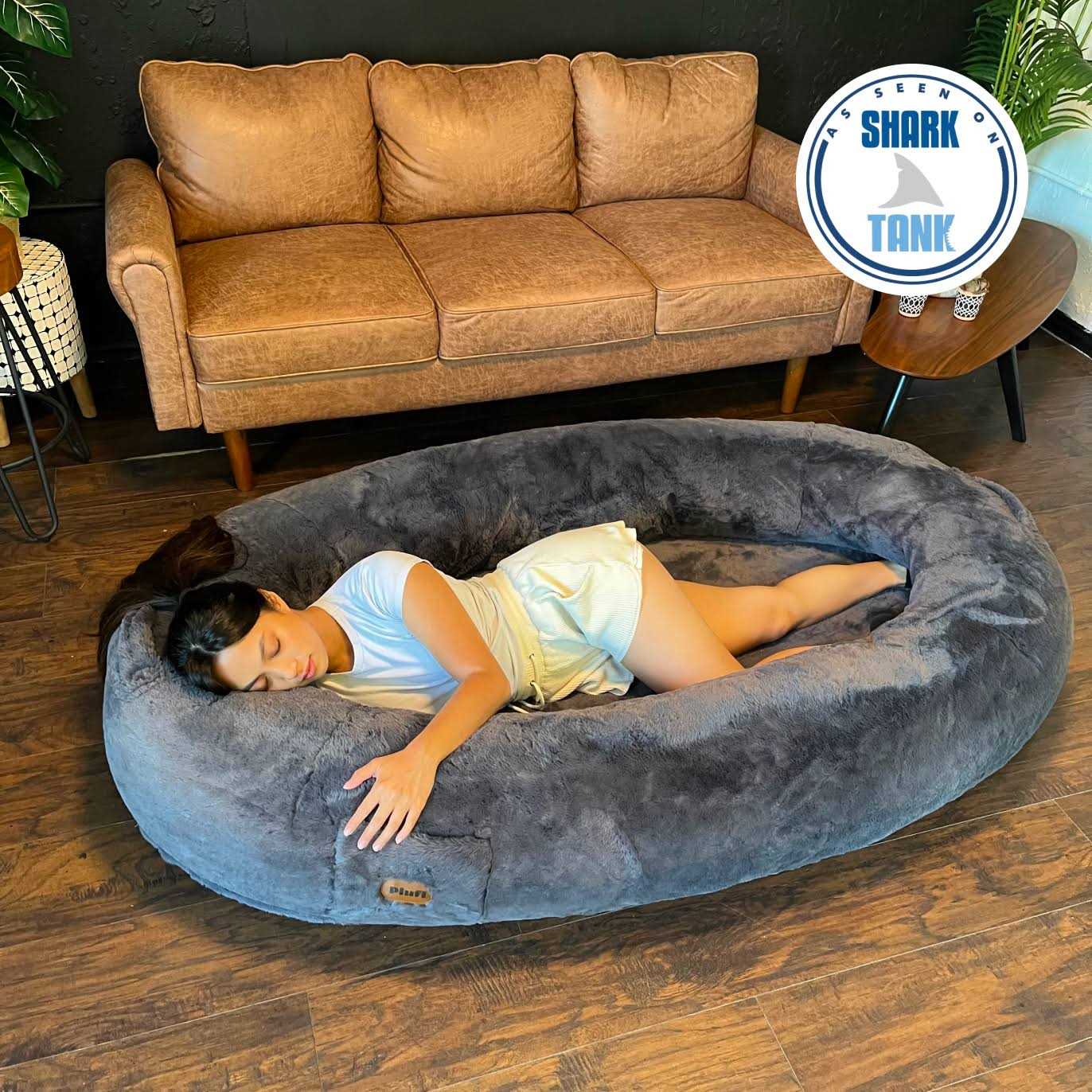 Plufl The Original Human Dog Bed Giant Dog Beds for Humans