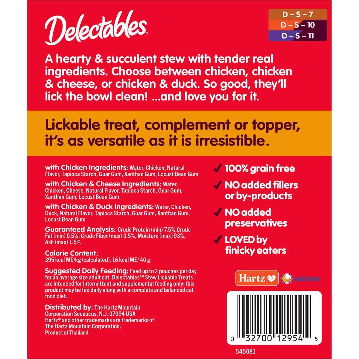 Delectables Stew Non Seafood Lickable Cat Treats Variety Pack