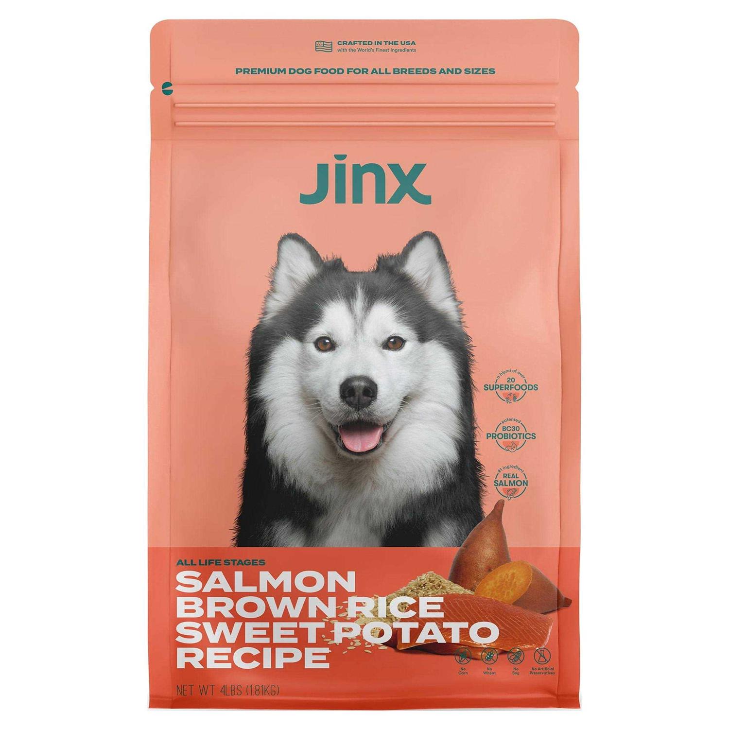 Jinx Salmon Brown Rice & Sweet Potato Dry Dog Food