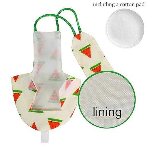 VANTRONIK Vanfavori Bird Diaper Harness Flight Suit Clothes with 80 Inch Flying Leash for Parrots Cockatiel Pet Birds Lemon