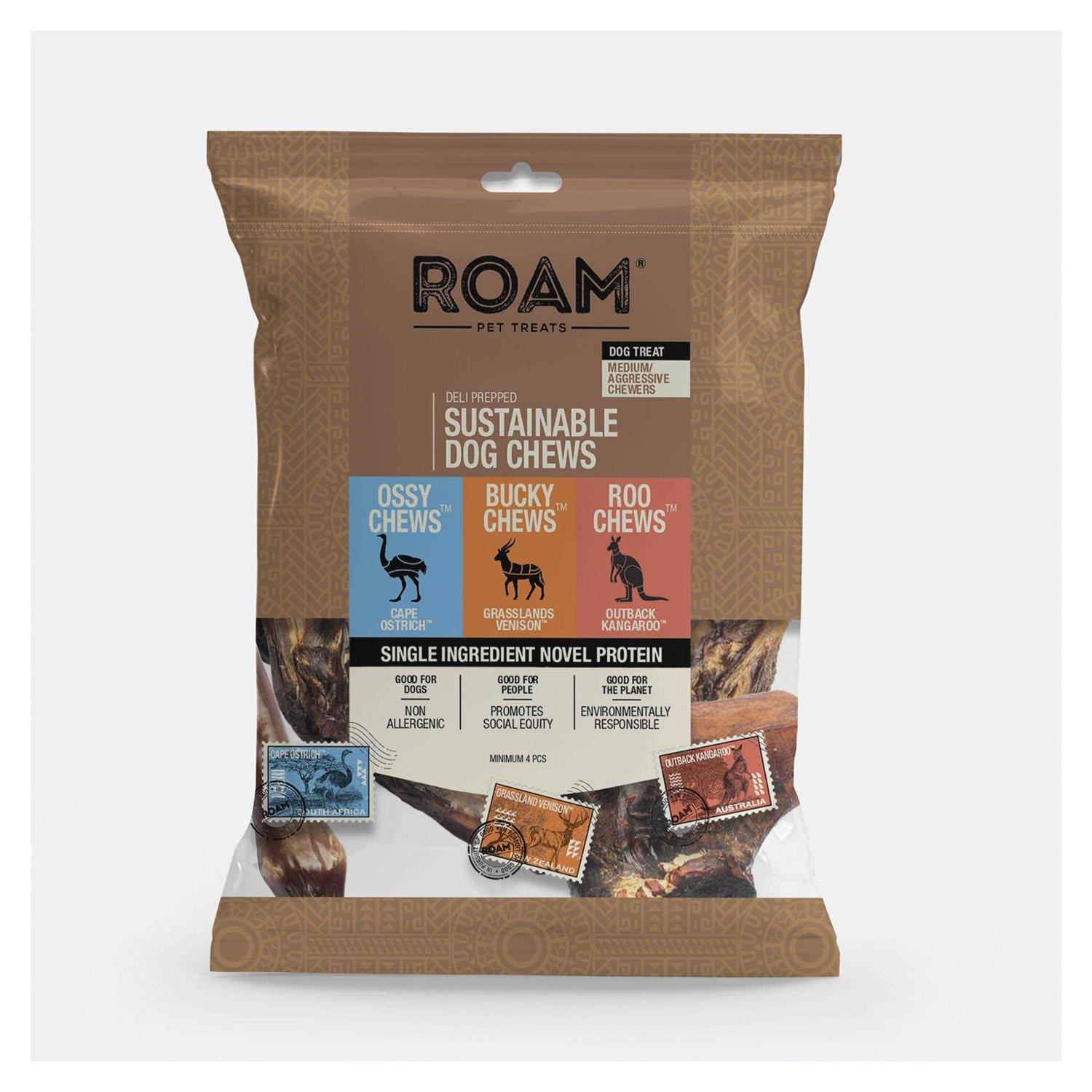 Roam Exotic Variety Pack Adult Dog Treat Chews