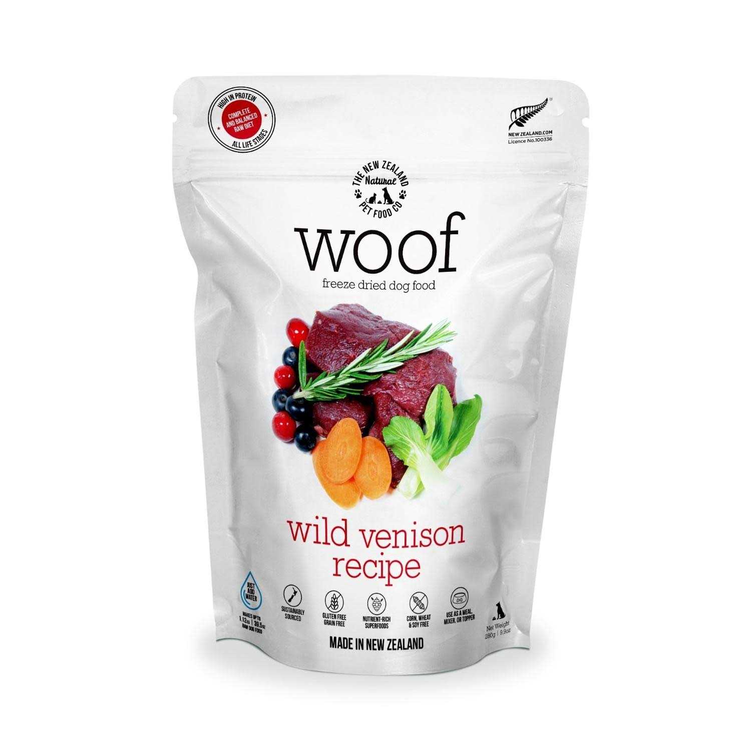 The New Zealand Natural Pet Food Co. New Zealand Natural Wild Venison Freeze-Dried Food