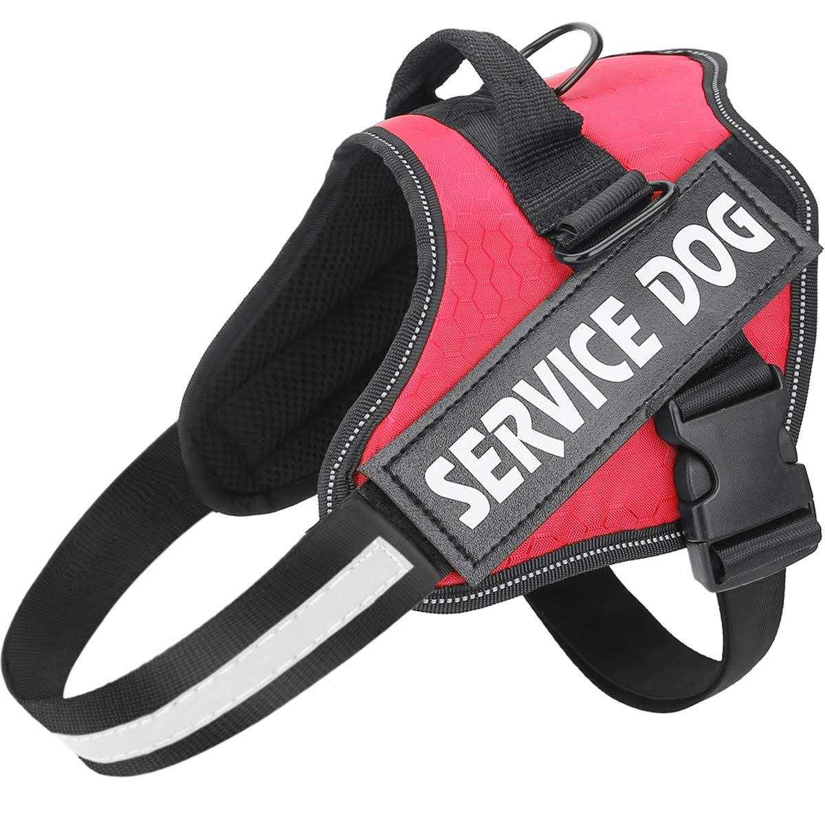 MUMUPET Service Dog Harness, No Pull Easy On and Off Pet Vest Harness