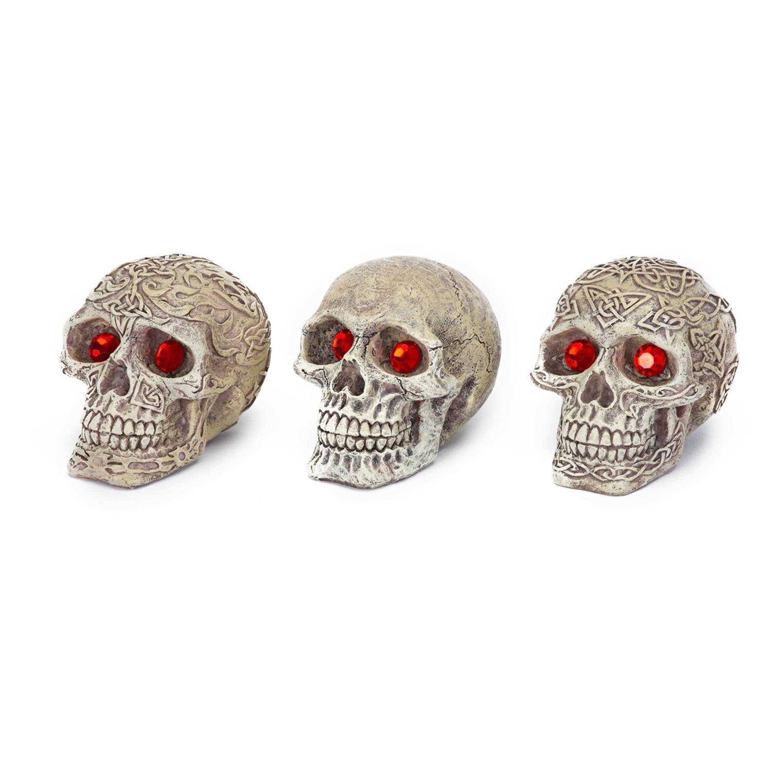 Penn Plax Deco-Replicas Skull Gazer Ornament Assorted Styles