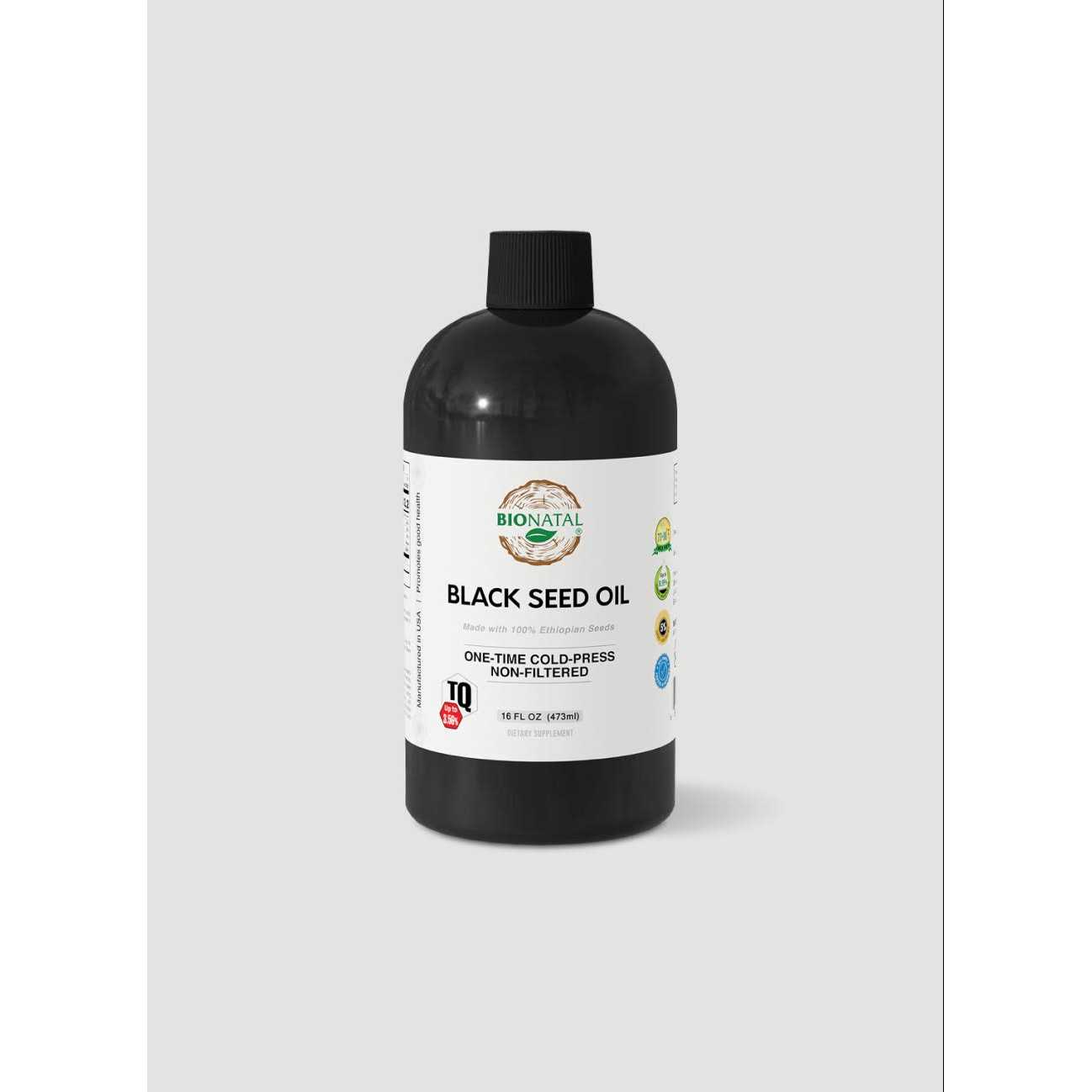 BioNatal Ethiopian Black Seed Oil 16oz